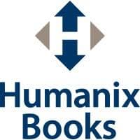 Humanix Books logo with a white H on a blue arrow and grey triangles.